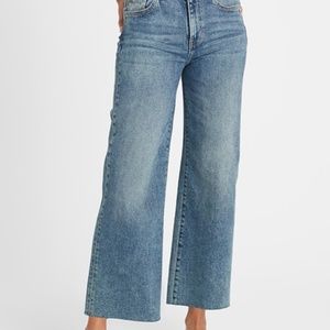 Banana Republic High-rise Wide-Leg crop jean